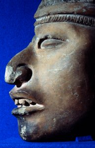 Profile of a Zapotec man, late Classic Period